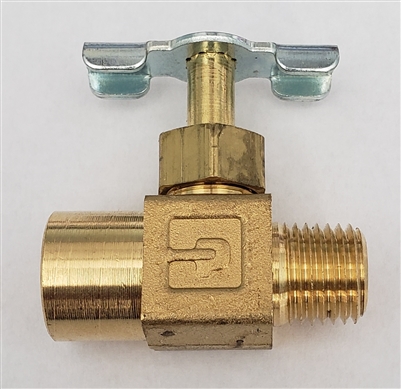 Forenta 16371 Needle Valve 1/4 Brass