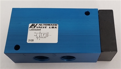 Forenta 22711 VALVE, AIR-PILOTED 3-WAY
