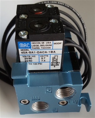 380-022 Valve, Air Mac, 24v B&C Technologies Washer Parts